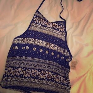 NWT AE Halter Top - size L